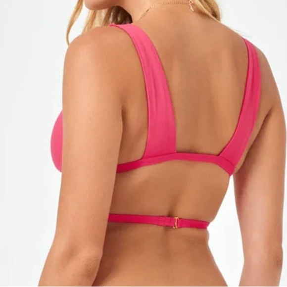 L*SPACE Avery Top - Hot Cherry NWT Size Large - Picture 4 of 7